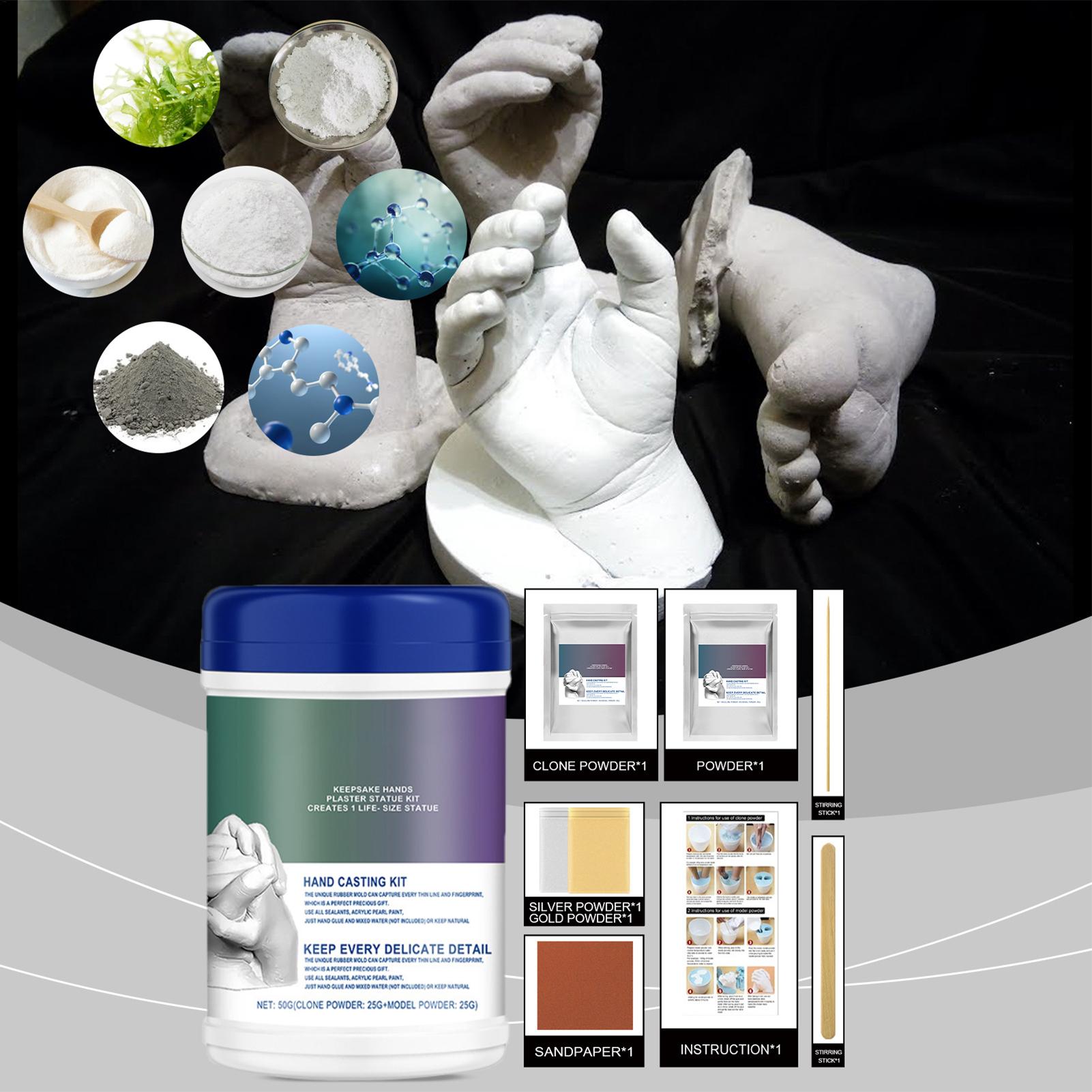 Soap Making Kit For Adults - Baby-Hand- und Fußabdruck-Set, Baby-Handabdruck-Set, Seifenherstellungszubehör für