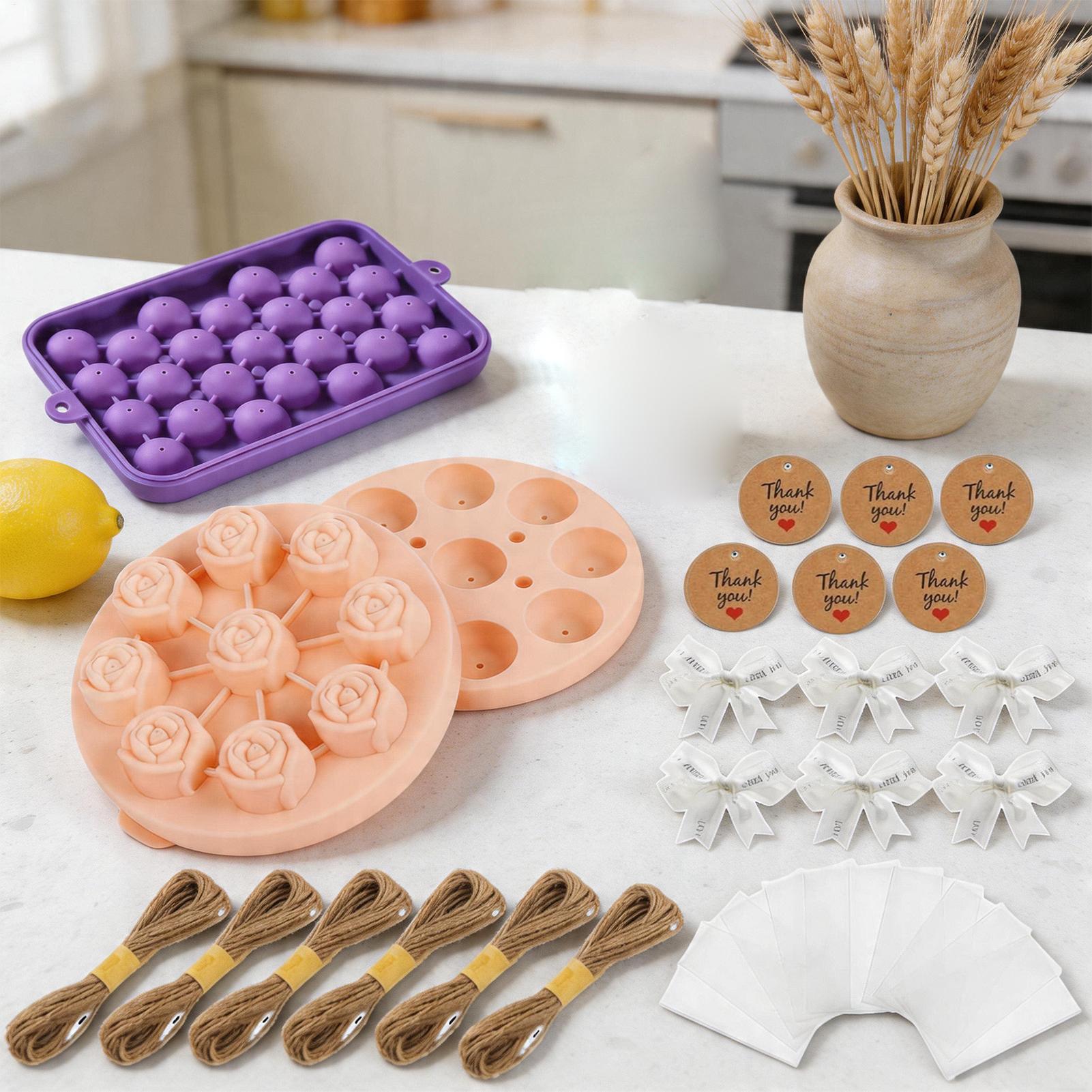 Soap Making Kit For Adults - Seifenherstellungsset für Erwachsene, DIY Trauben- und