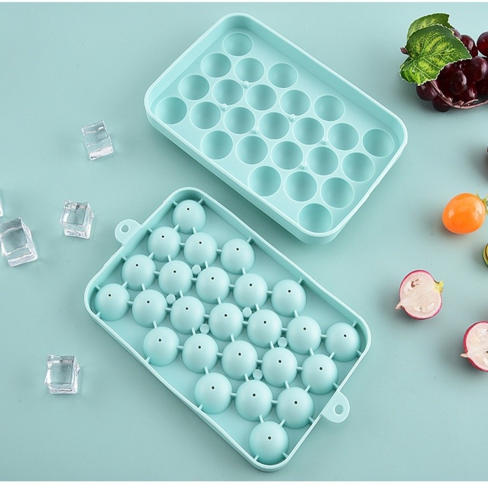 Soap Making Molds - Kreative Silikon-Traubenball-Formen mit 25 Gittern, runde