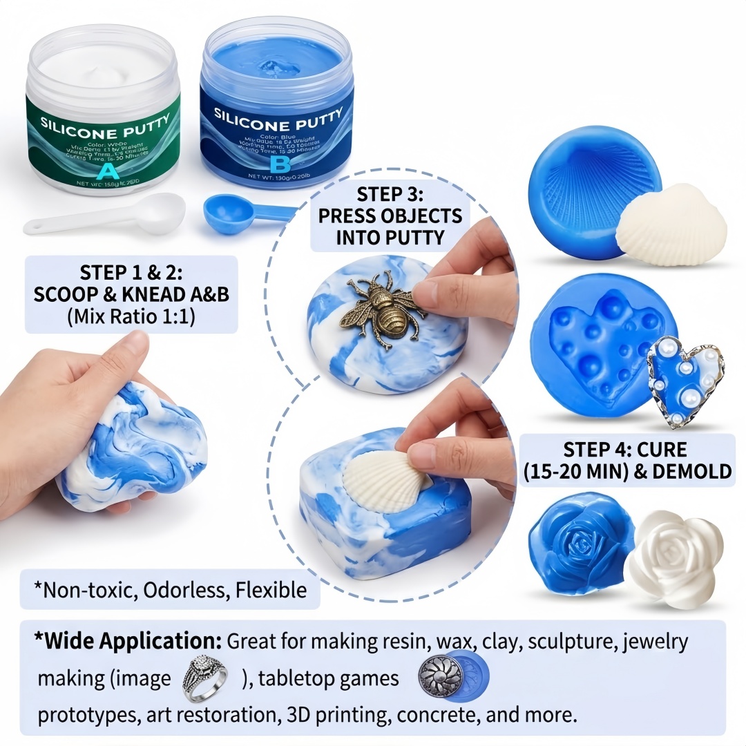 Silikon-Knetmasse für Formenba – Soap Making Molds Bewertung und Preis