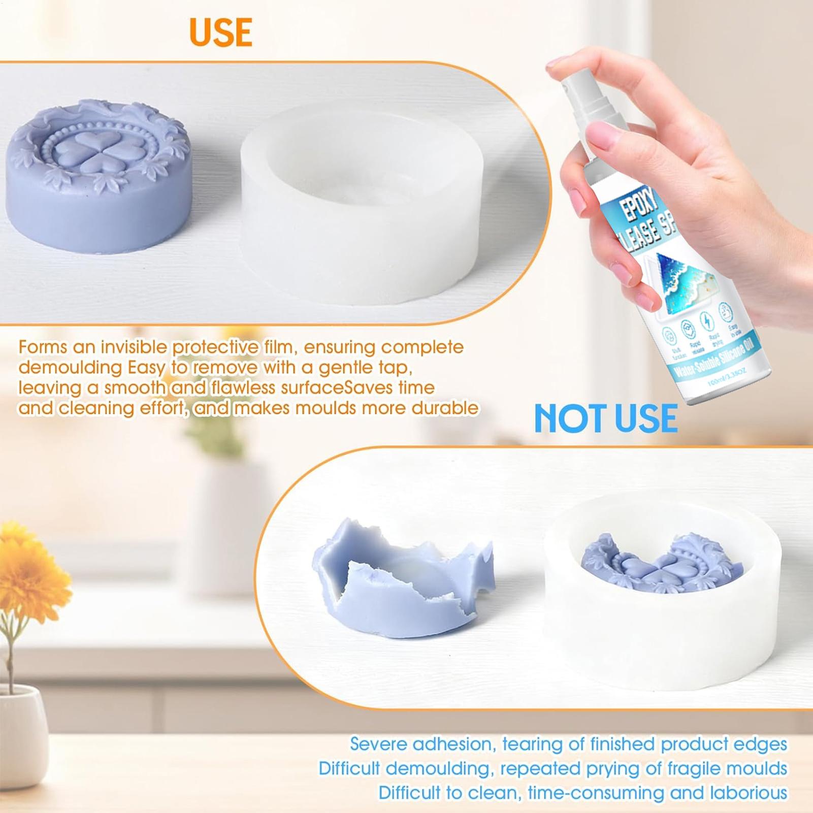 Silikon-Trennspray Epoxid-Tren – Soap Making Molds Bewertung und Preis