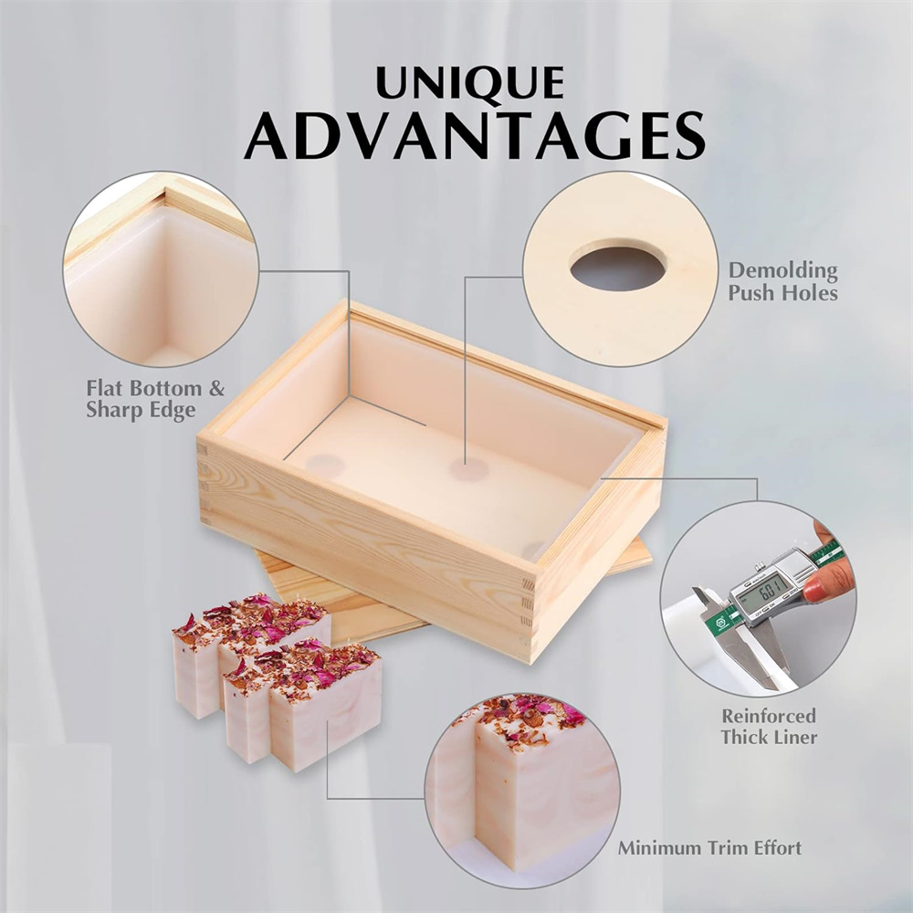 Große Seifenformen, rechteckig – Soap Making Tray Bewertung und Preis