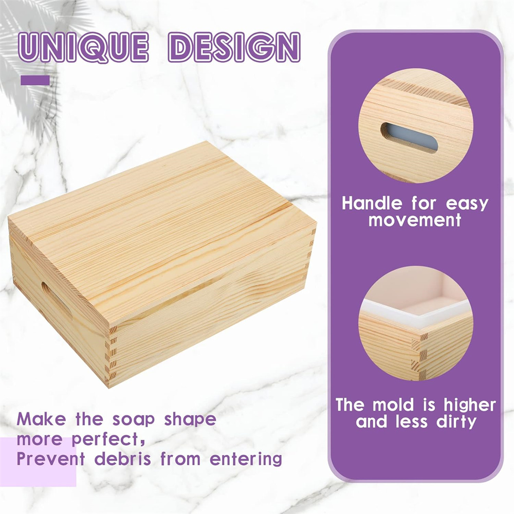 Große Seifenformen, rechteckig – Soap Making Tray Bewertung und Preis