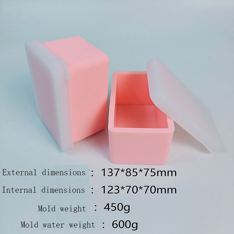 Silikon-Kastenform mit Deckel, – Soap Making Process Bewertung und Preis