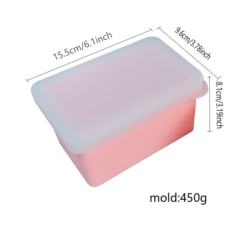 Silikon-Kastenform mit Deckel, – Soap Making Process Bewertung und Preis