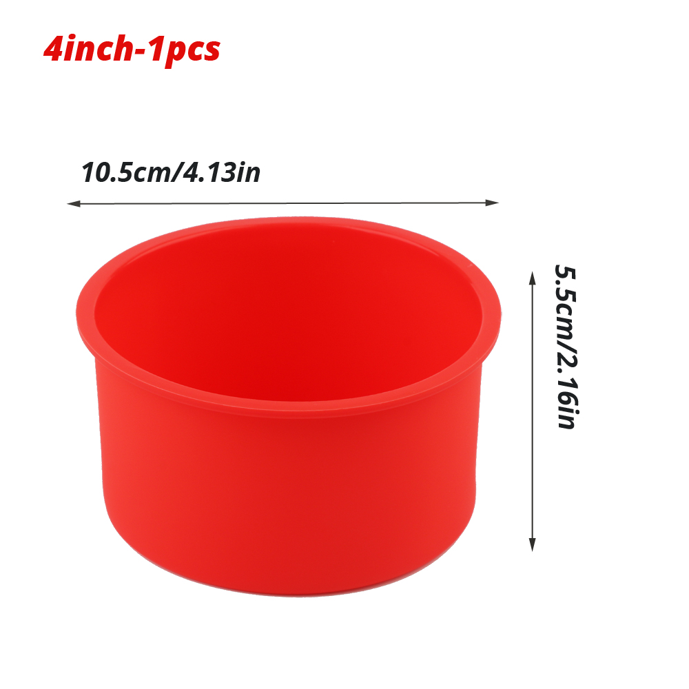 1 Stück 4-Zoll-Runde Silikon-K – Soap Making Molds Bewertung und Preis