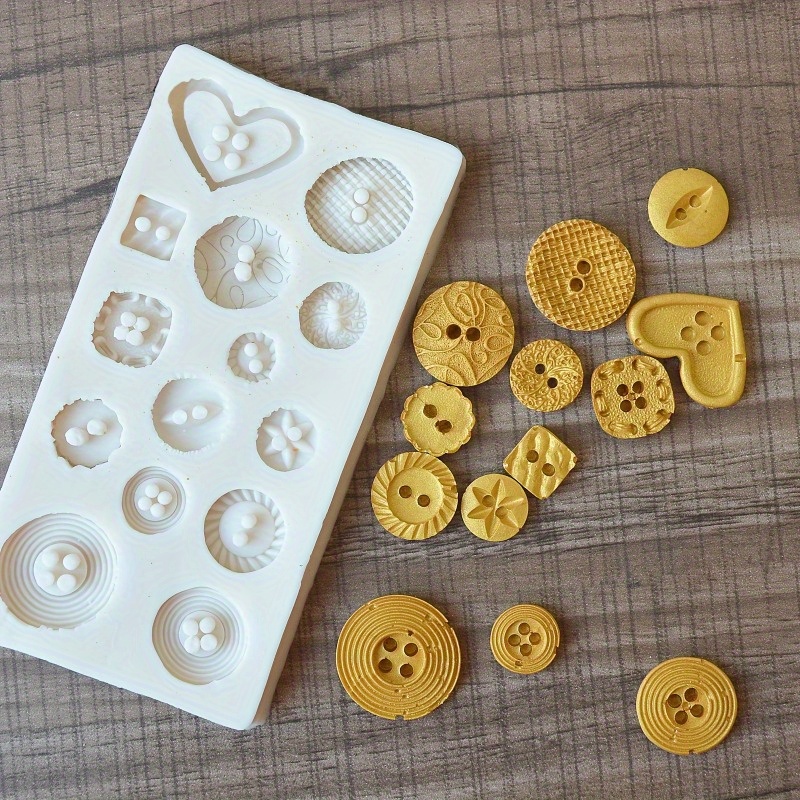 Knopfförmige Silikonform für S – Soap Making Molds Bewertung und Preis