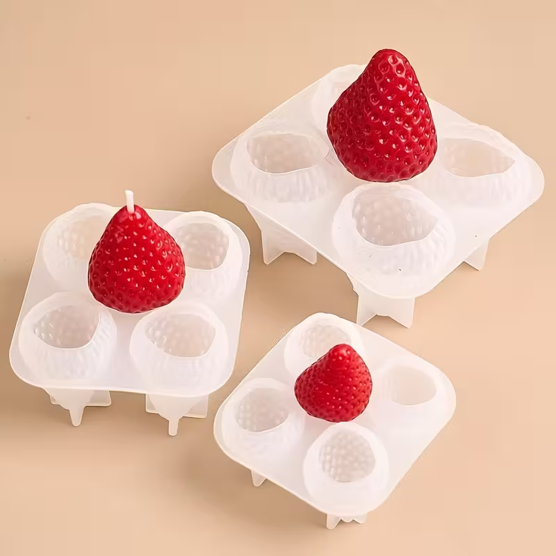 Erdbeer-Silikonform für DIY Ar – Soap Making Molds Bewertung und Preis