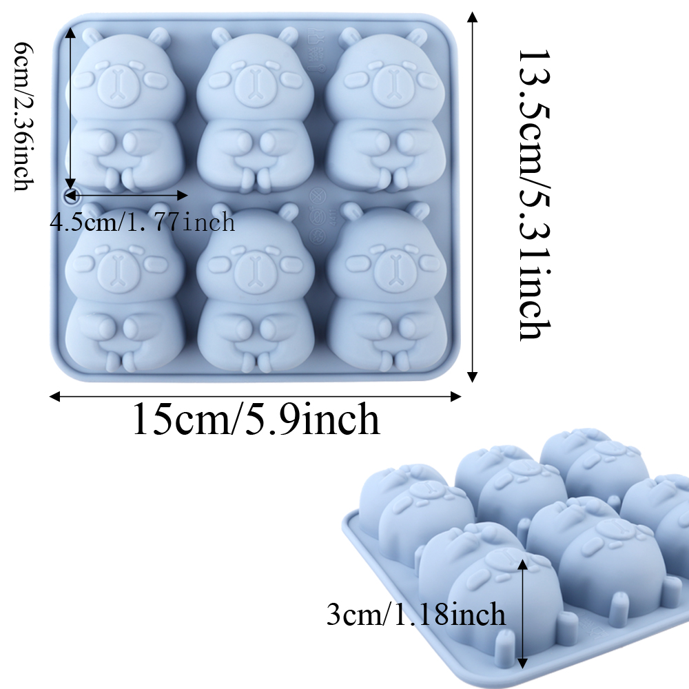 1 Silikon-Kuchenform in Form e – Soap Making Tray Bewertung und Preis