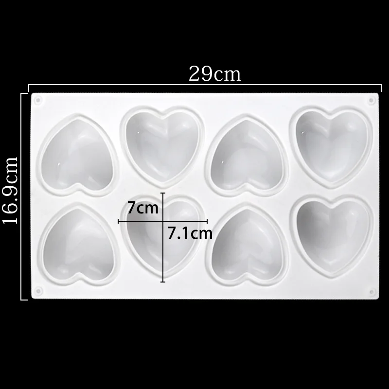 Liebe Herz Silikon Seife Form  – Soap Making Tray Bewertung und Preis