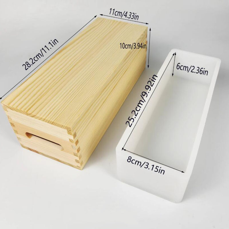 Seifenform mit natürlichem Hol – Soap Making Process Bewertung und Preis