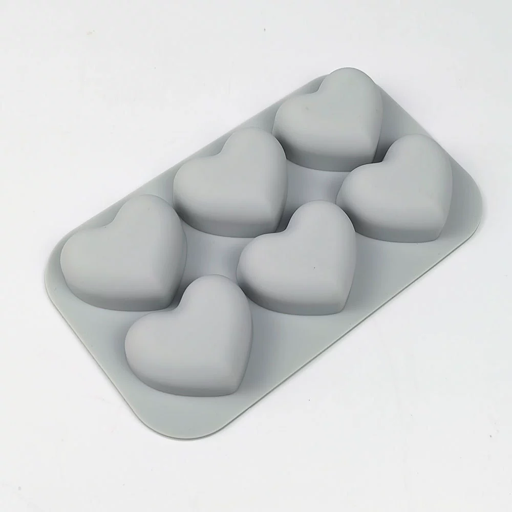 Herz-Silikon-Backform mit 6/15 – Soap Making Molds Bewertung und Preis