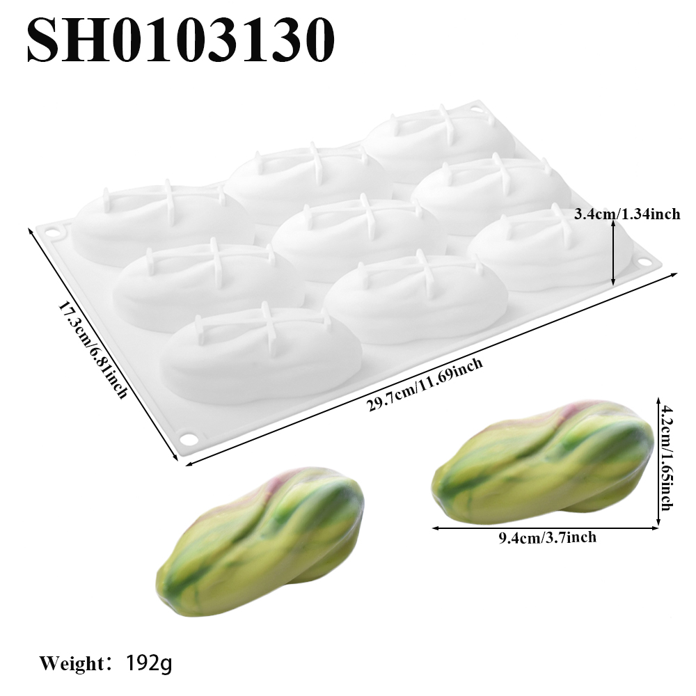 Pistazien-Design 1 oder 4 oder – Soap Making Molds Bewertung und Preis