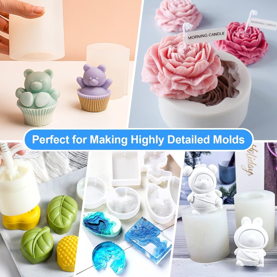 Silikonformen-Set, 38,8 oz 15A – Soap Making Molds Bewertung und Preis